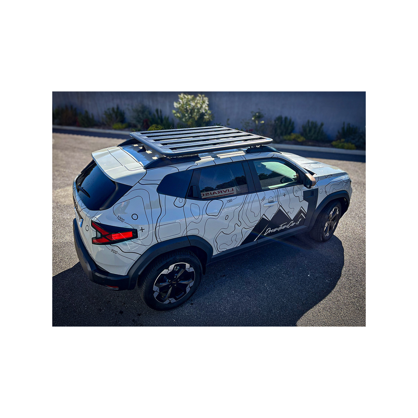 Kit galerie intégrale Pioneer 6 1300x1240mm Rhino Rack pour Dacia Duster 2024+