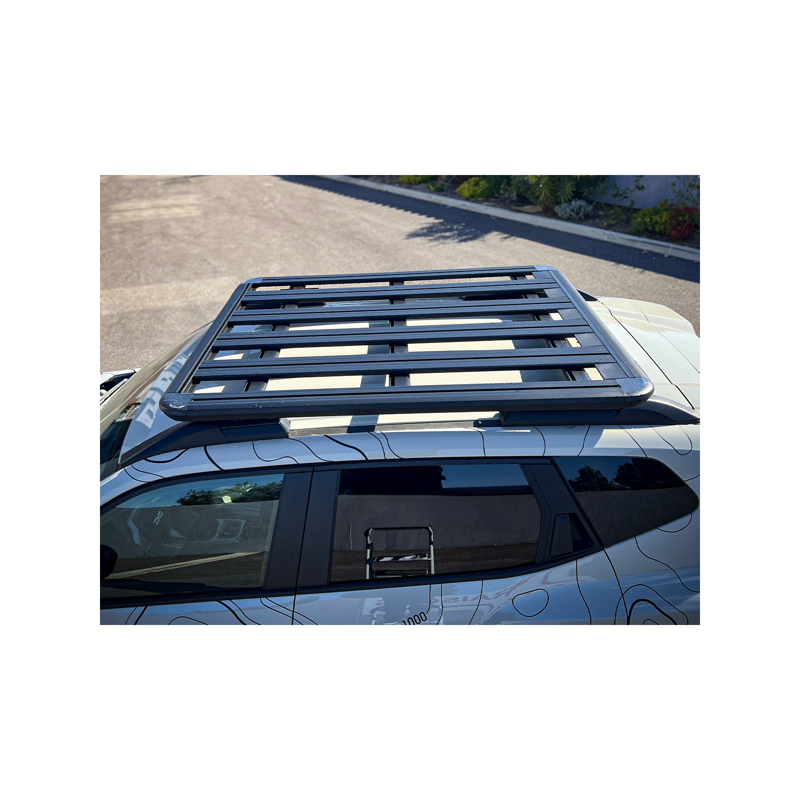 Kit galerie intégrale Pioneer 6 1300x1240mm Rhino Rack pour Dacia Duster 2024+