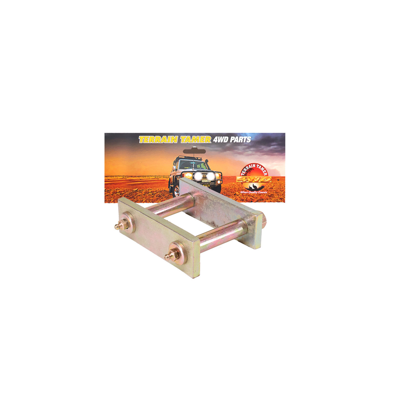 JUMELLE DE LAMES DE SUSPENSION GRAISSABLE