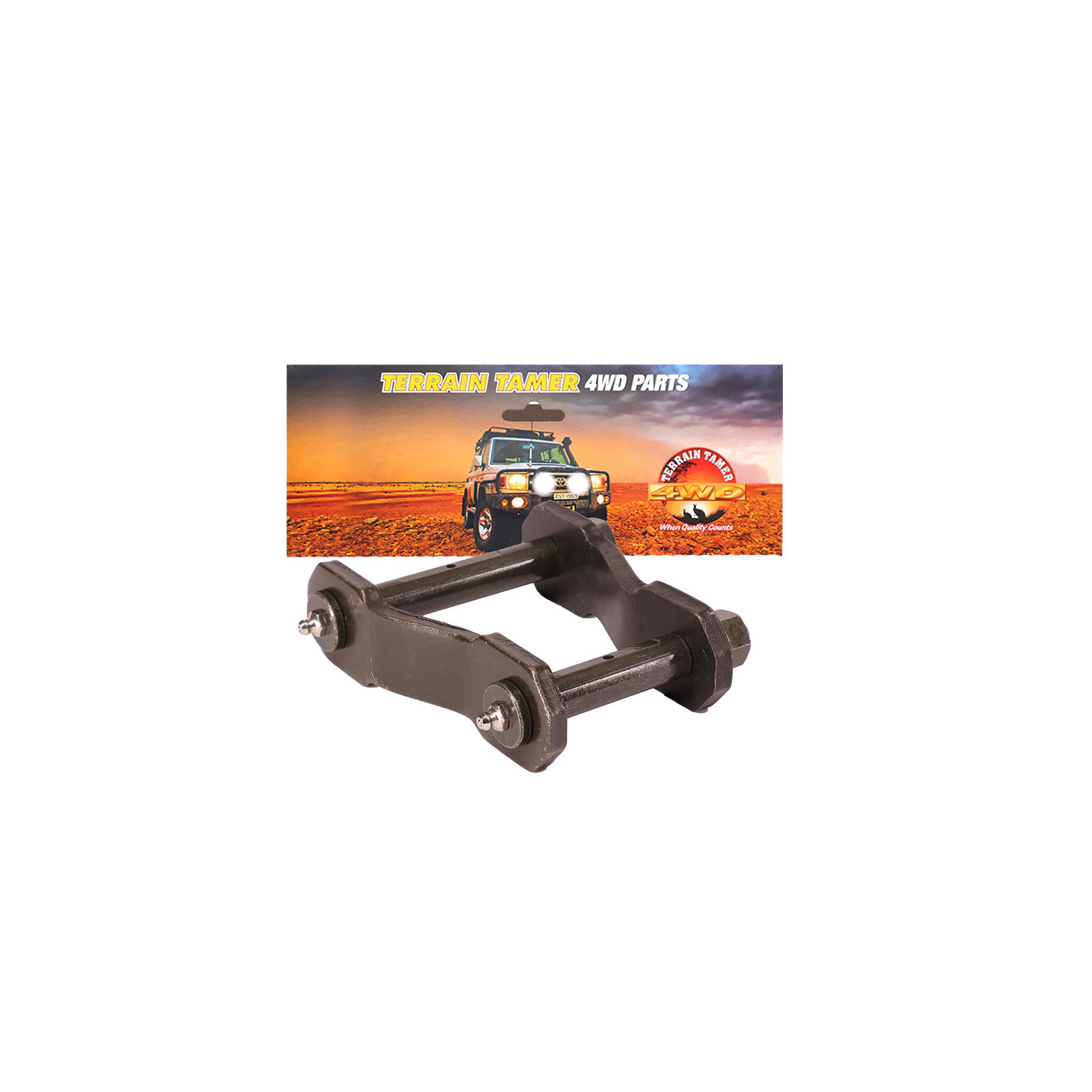 JUMELLE DE LAMES DE SUSPENSION GRAISSABLE