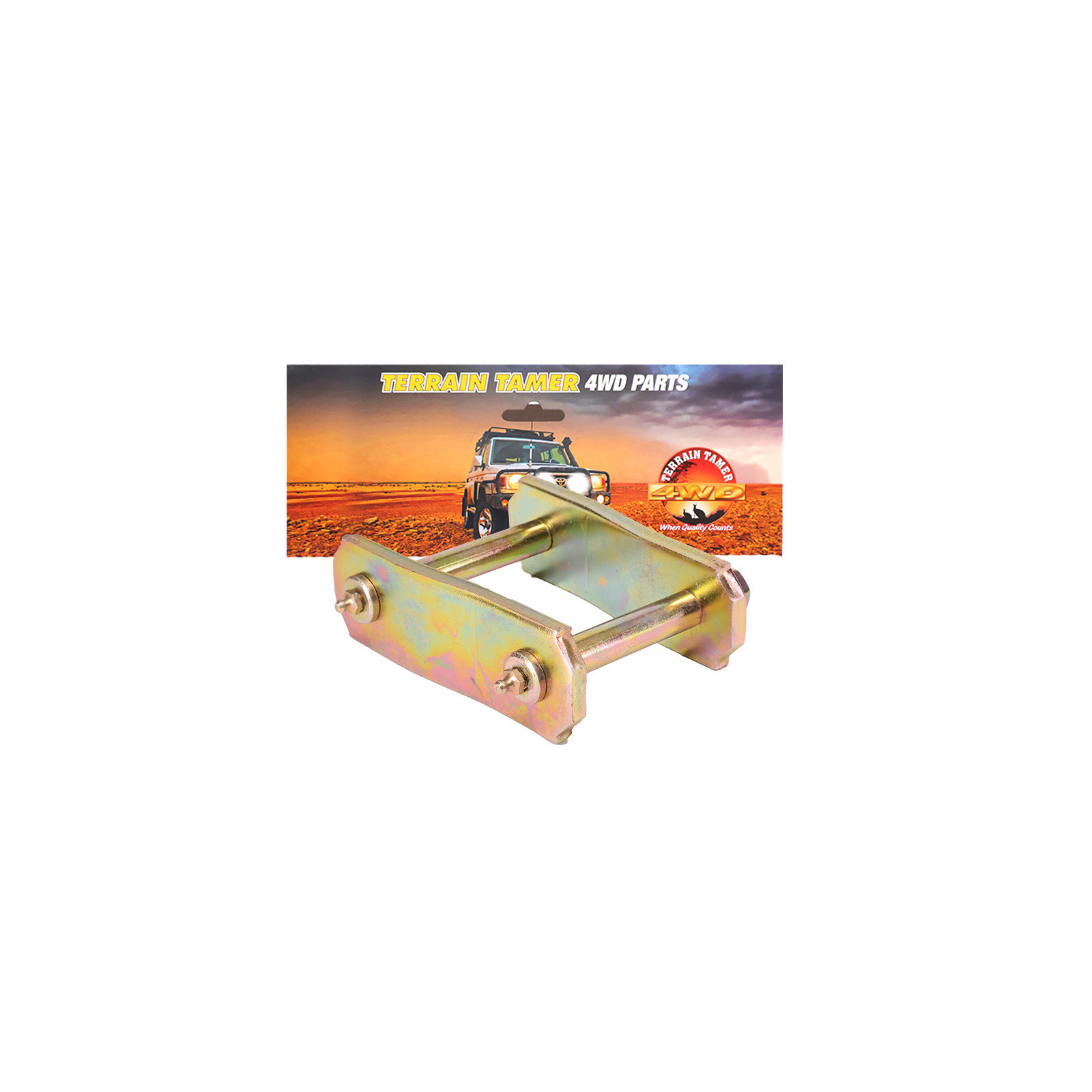 JUMELLE DE LAMES DE SUSPENSION GRAISSABLE