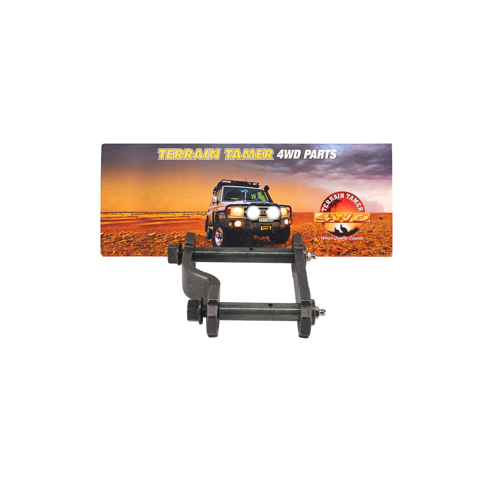 JUMELLES DE LAMES DE SUSPENSION GRAISSABLE