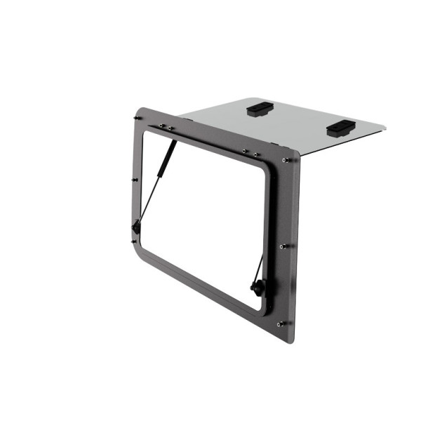 Hayon latéral droit vitré Gullwing FRONT RUNNER pour Toyota Land Cruiser 76 et 78 2007+ • GWTL002