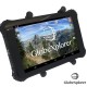 Tablette tactile étanche et antichocs GPS GLOBE 4X4 X8 Androïd + GlobeXplorer + IGN France + Guidage routier Monde