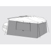 Kit murs de auvent autoportant Batwing 270° coté gauche Rhino Rack