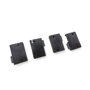 Kit de 4 embouts plastique noir de store Classic James Baroud