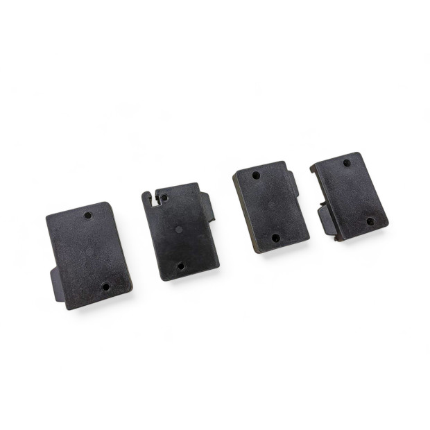 Kit de 4 embouts plastique noir de store Classic James Baroud
