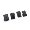 Kit de 4 embouts plastique noir de store Classic James Baroud