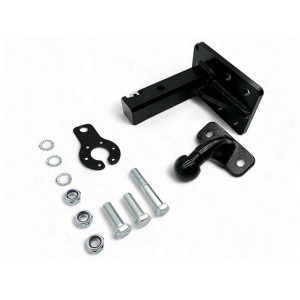 Entretoise homologuée avec rattrapage de jeu carré 2" attelage plaque 4 trous N4-Offroad