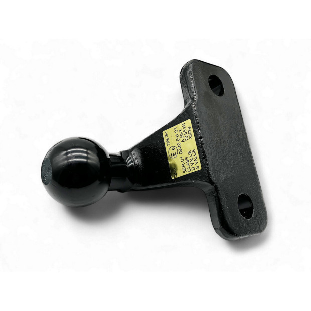 Entretoise homologuée avec rattrapage de jeu carré 2" attelage plaque 4 trous N4-Offroad