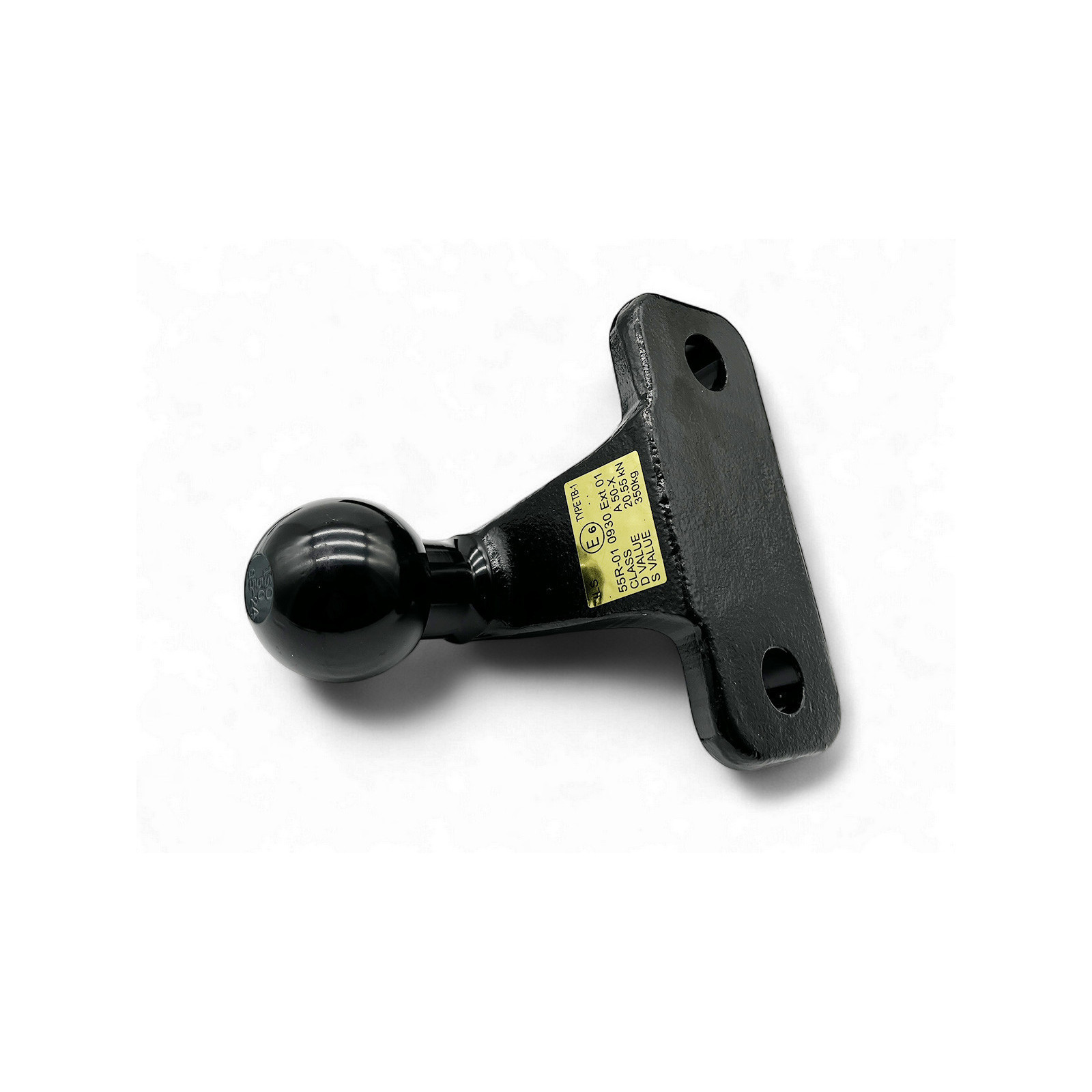 Entretoise homologuée avec rattrapage de jeu carré 2" attelage plaque 4 trous N4-Offroad