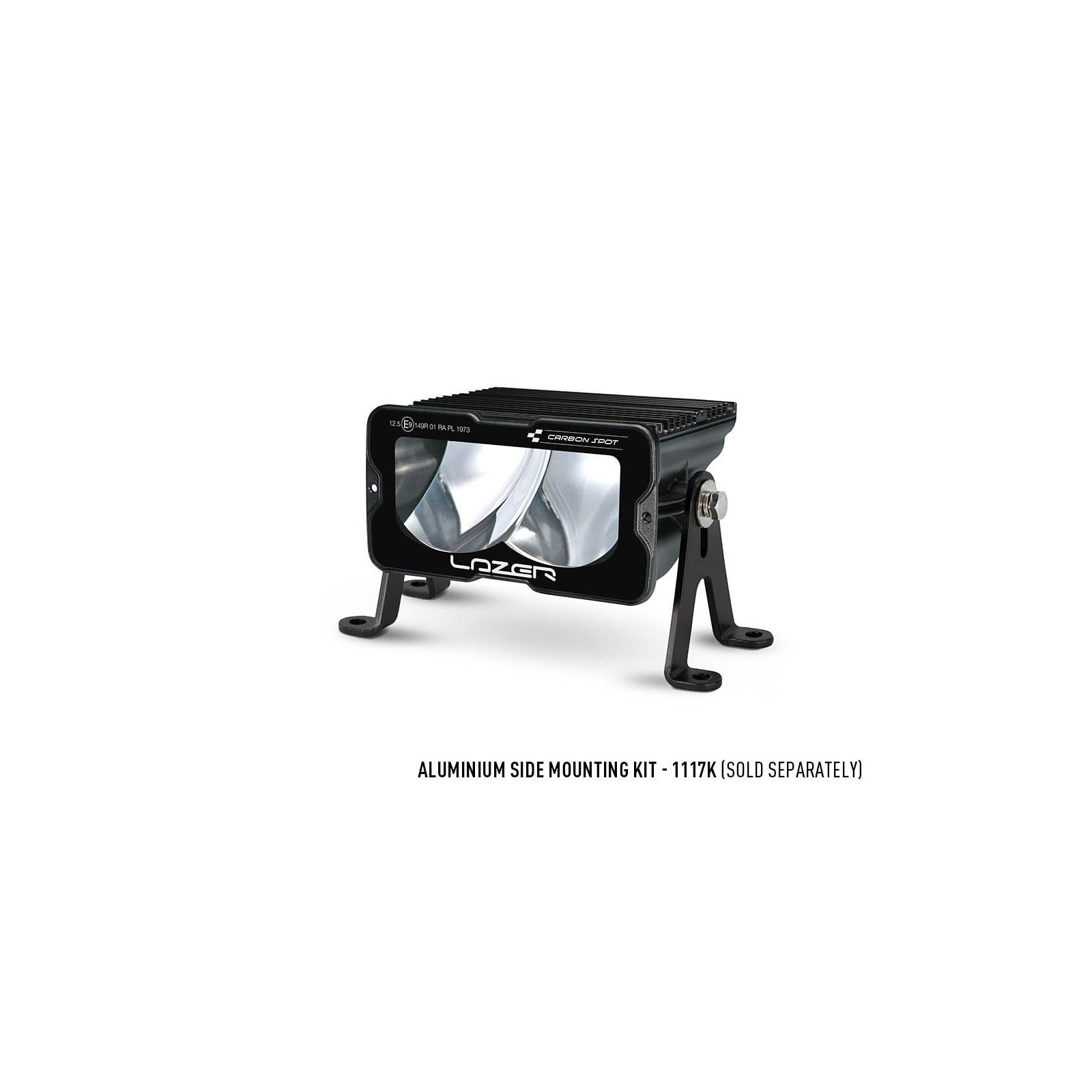 PHARE LED LAZER CARBON-2 SPOT (MODE FEU JAUNE)