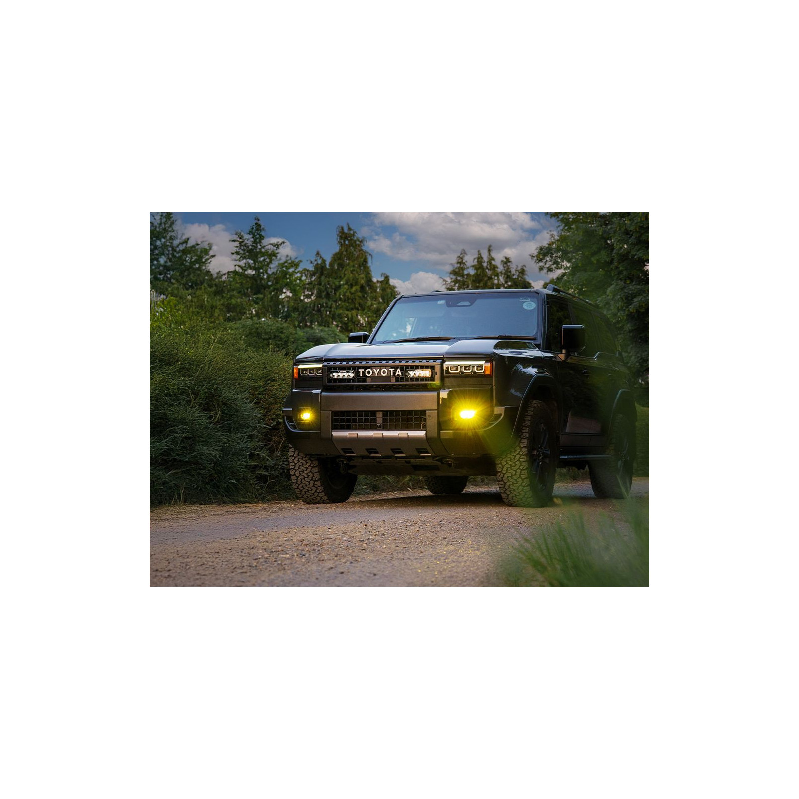 PHARE LED LAZER CARBON-2 DRIVE (MODE FEU JAUNE)