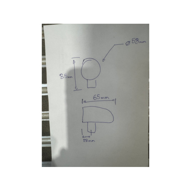 Phare rond spot Beam 1 LED 10 W 1000 lumens