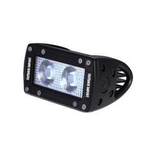 Barre LED Spot Beam 2 LED 20W / 1800 lumens - avec fixation inférieure
