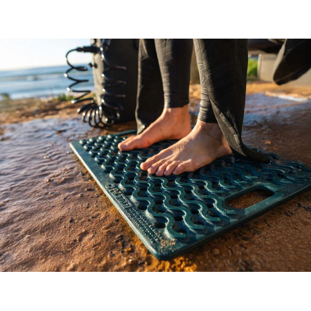 Tapis de douche extérieur bleu Ontap