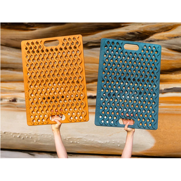 Tapis de douche extérieur bleu Ontap