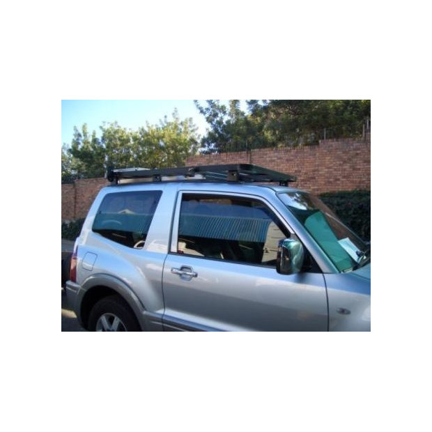 Galerie FRONT RUNNER Slimline II 1255 x 1762 mm Track Mount pour Mitsubishi Pajero DID 3 portes 2000+ • KRMP004T
