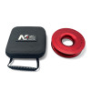 Anneau de treuillage alu 13.5T Ø148mm rouge N4-Offroad avec etui