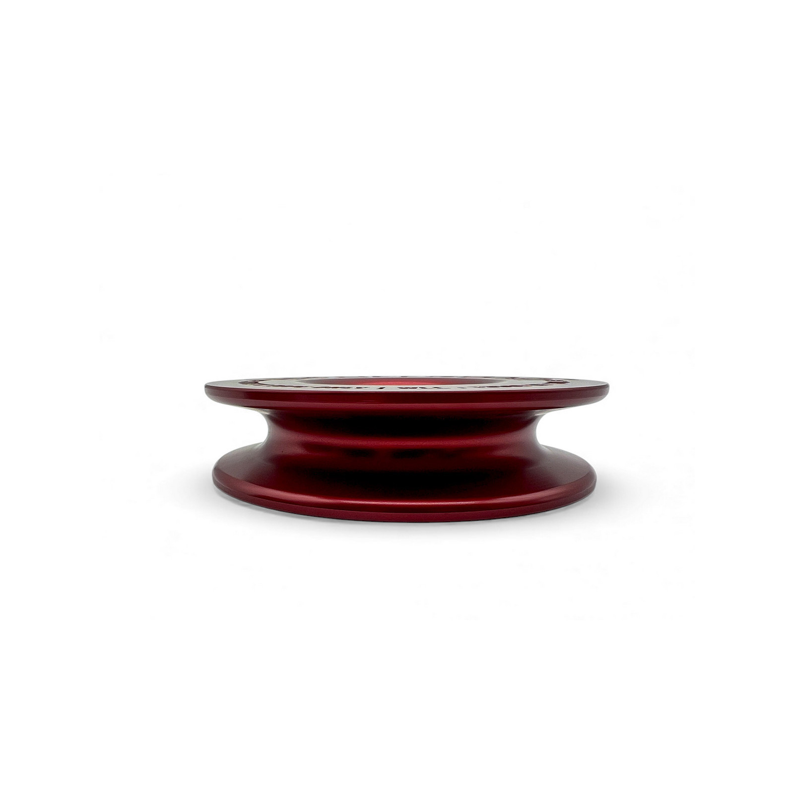 Anneau de treuillage alu 13.5T Ø148mm rouge N4-Offroad avec etui