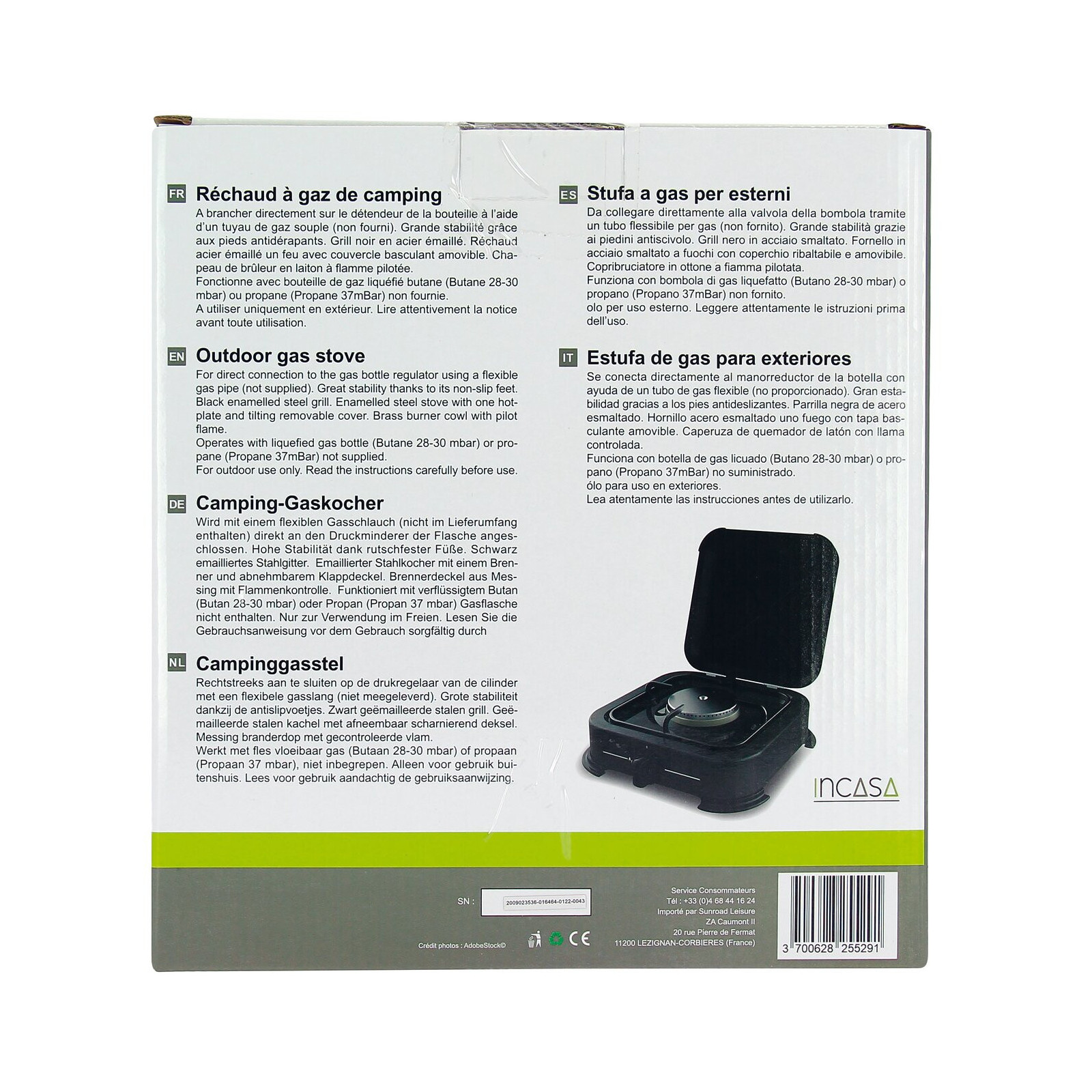 SUNROAD INCASA 016464
