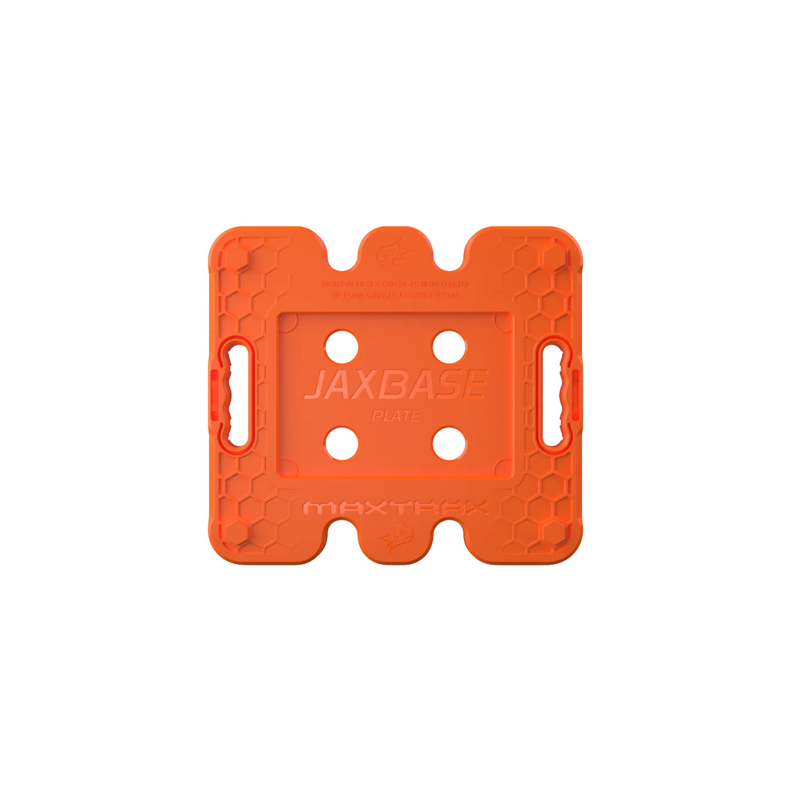 Plaque Jaxbase Maxtrax orange