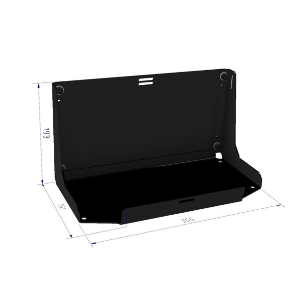 Support de Jerry Can 22L Multi-fit Ontap noir