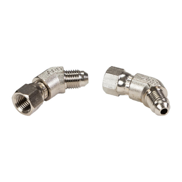 45 ELBOW JIC4(M) JIC4(F) 2PK
