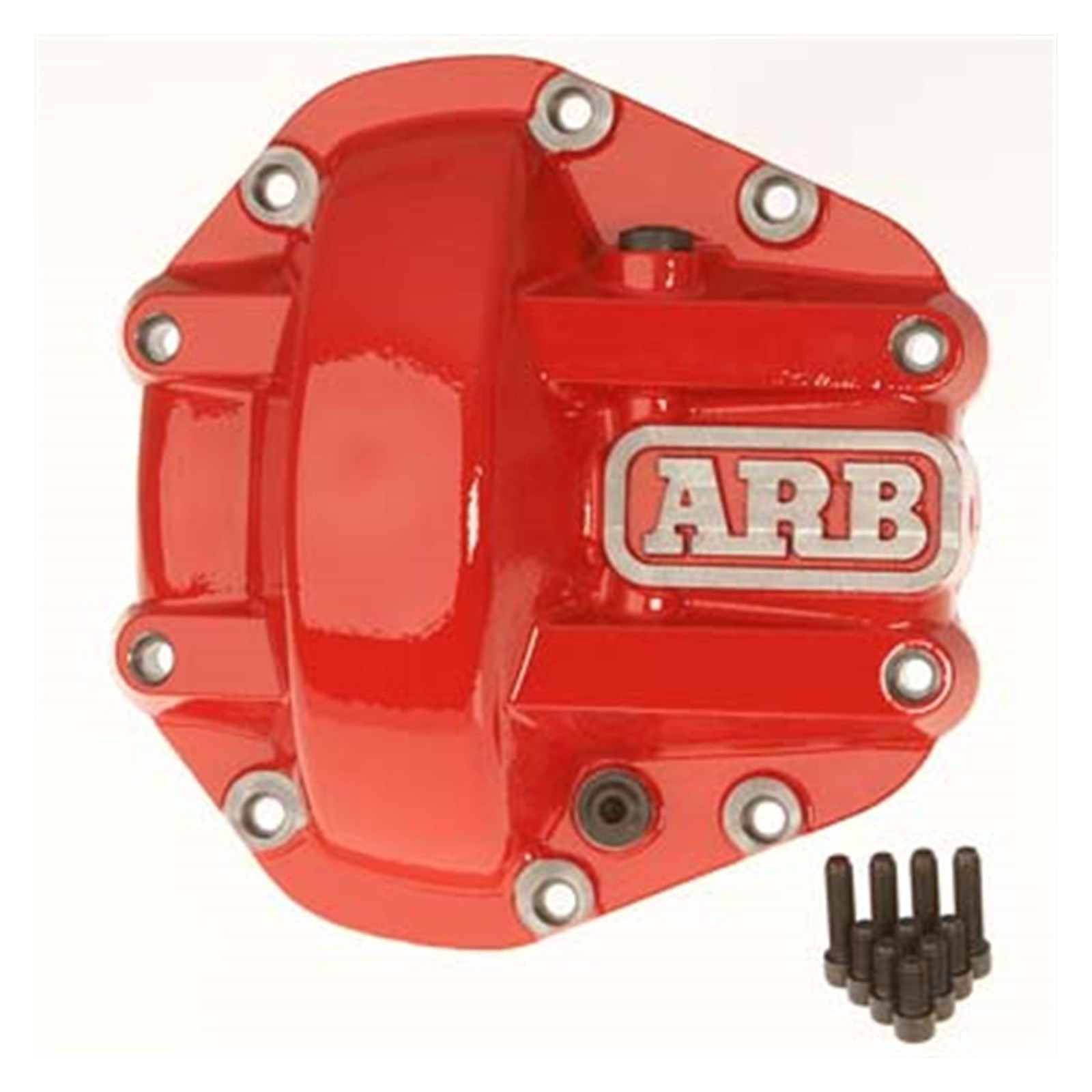 Coquille de protection rouge ARB pont DANA 30 Jeep Wrangler et Cherokee