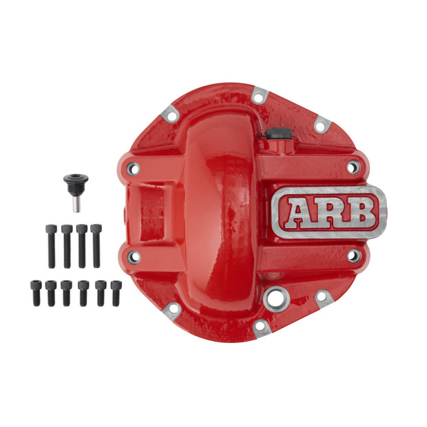 Coquille de protection rouge ARB pont DANA 44 Jeep Wrangler JK TJ