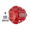 Coquille de protection rouge ARB pont DANA 44 Jeep Wrangler JK TJ