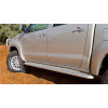 S/RAIL REAR HILUX 4X4 05ON SC/CC