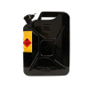 Jerrycan carburant - métal noir - Format US 20L