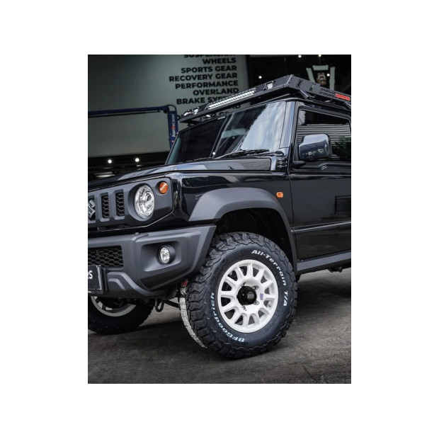 Jante Alu Braid Fullrace Rally Blanche 7x15 5x139 7 ET-3 Jimny 2018+