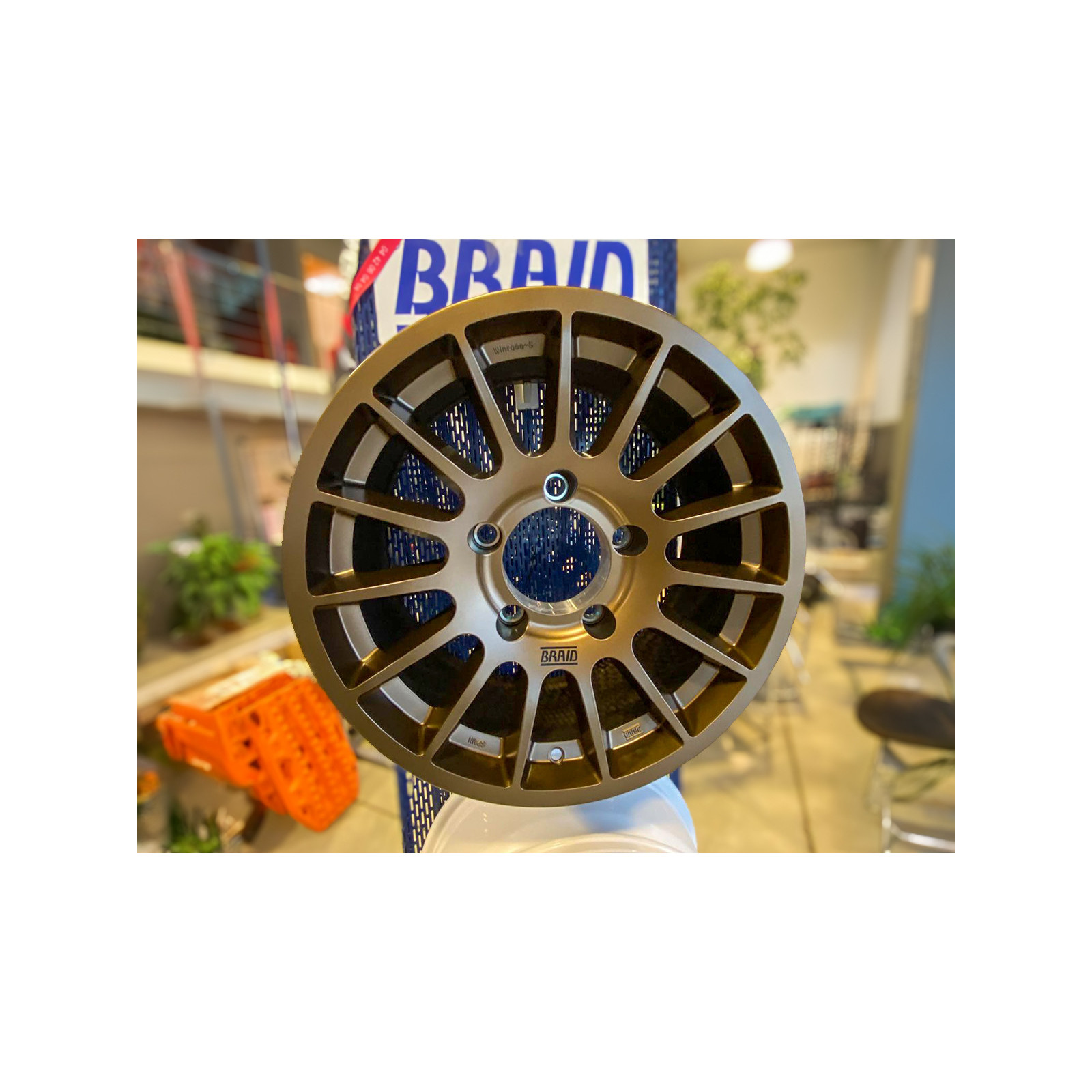 Jante Alu Braid Winrace S Bronze 8x17 VW Transporter T5 T6 & Crafter