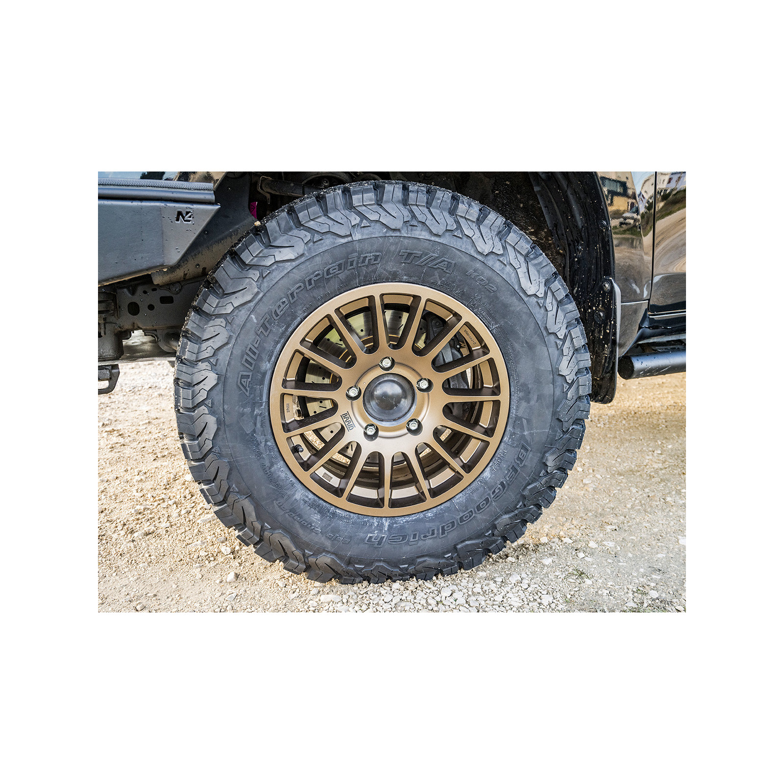 Jante Alu Braid Winrace S Bronze 8x17 VW Transporter T5 T6 & Crafter