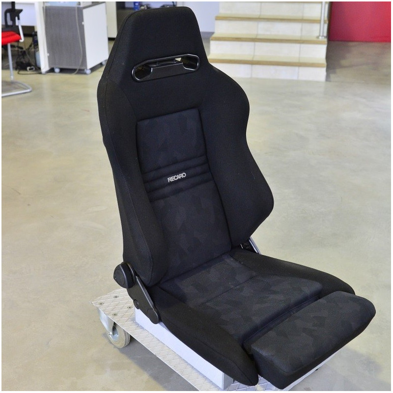 Siège RECARO Cross Speed - Version tissu Artista noir & Nardo noir