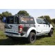 Hard-top aluminium ALU-CAB Adventure Noir Ford Ranger T6 2012+ Double Cab • Finition Hard Top : Parois Lisses