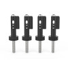 Fixation universelle courte Maxtrax 40 mm - Set de 4 pièces