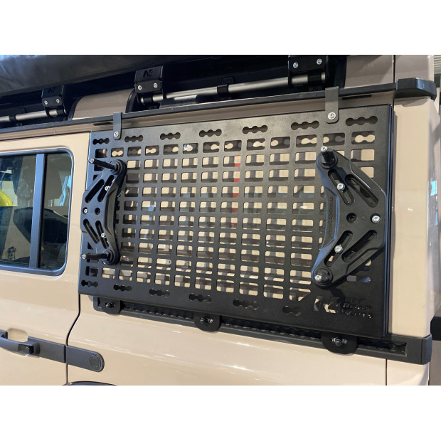 Plaque porte tout MOLLE N4-Offroad aile arrière Gauche pour Ineos Grenadier