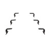 BASERACK GUTTER 6 LEG KIT H2 SUITS 1770010/30/40