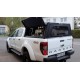 Hard-top aluminium ALU-CAB Explorer Noir Ford Ranger T6 2012+ Extra Cab • Finition Hard Top : Parois Lisses