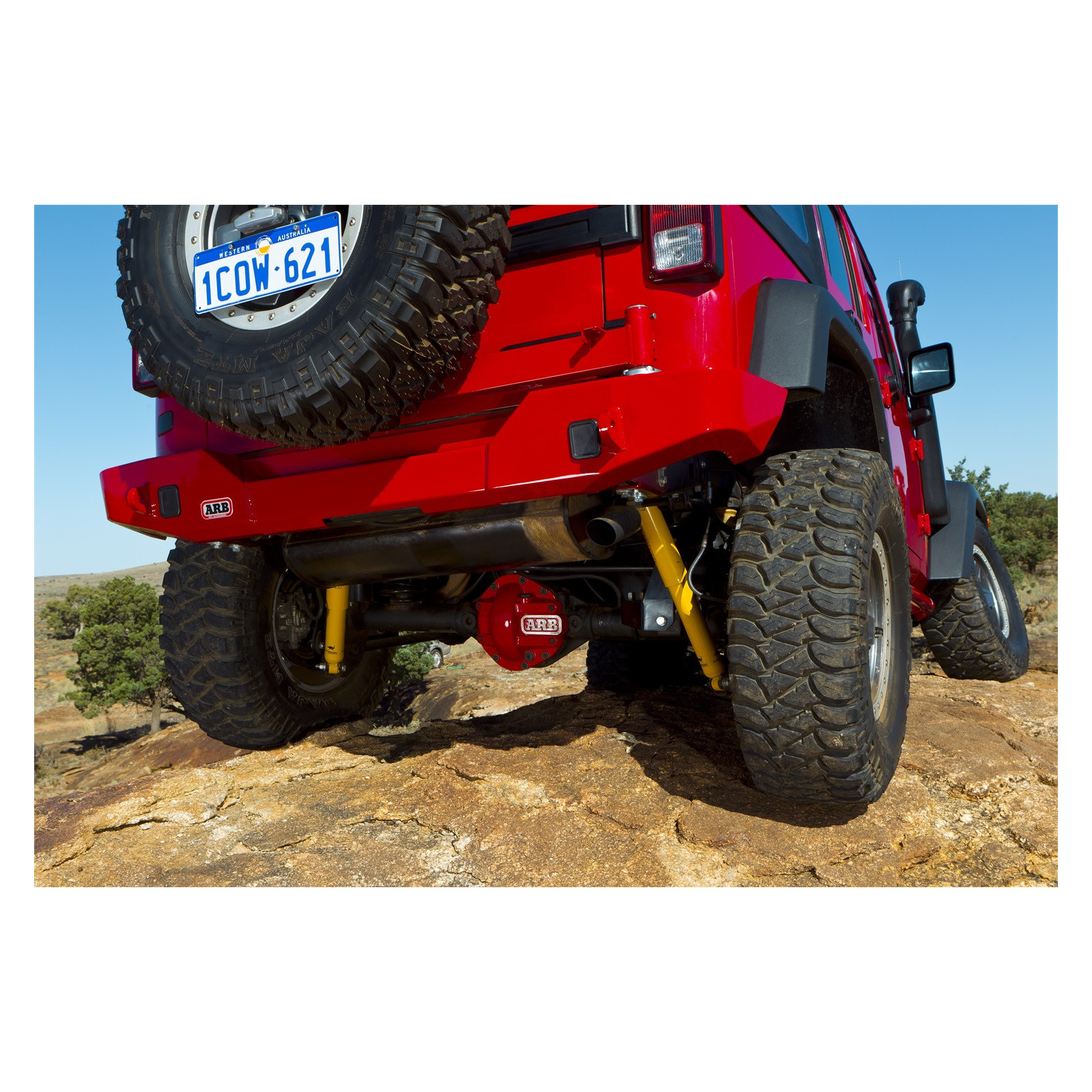 ARB REAR BAR TJ/YJ SUITS ARMOUR