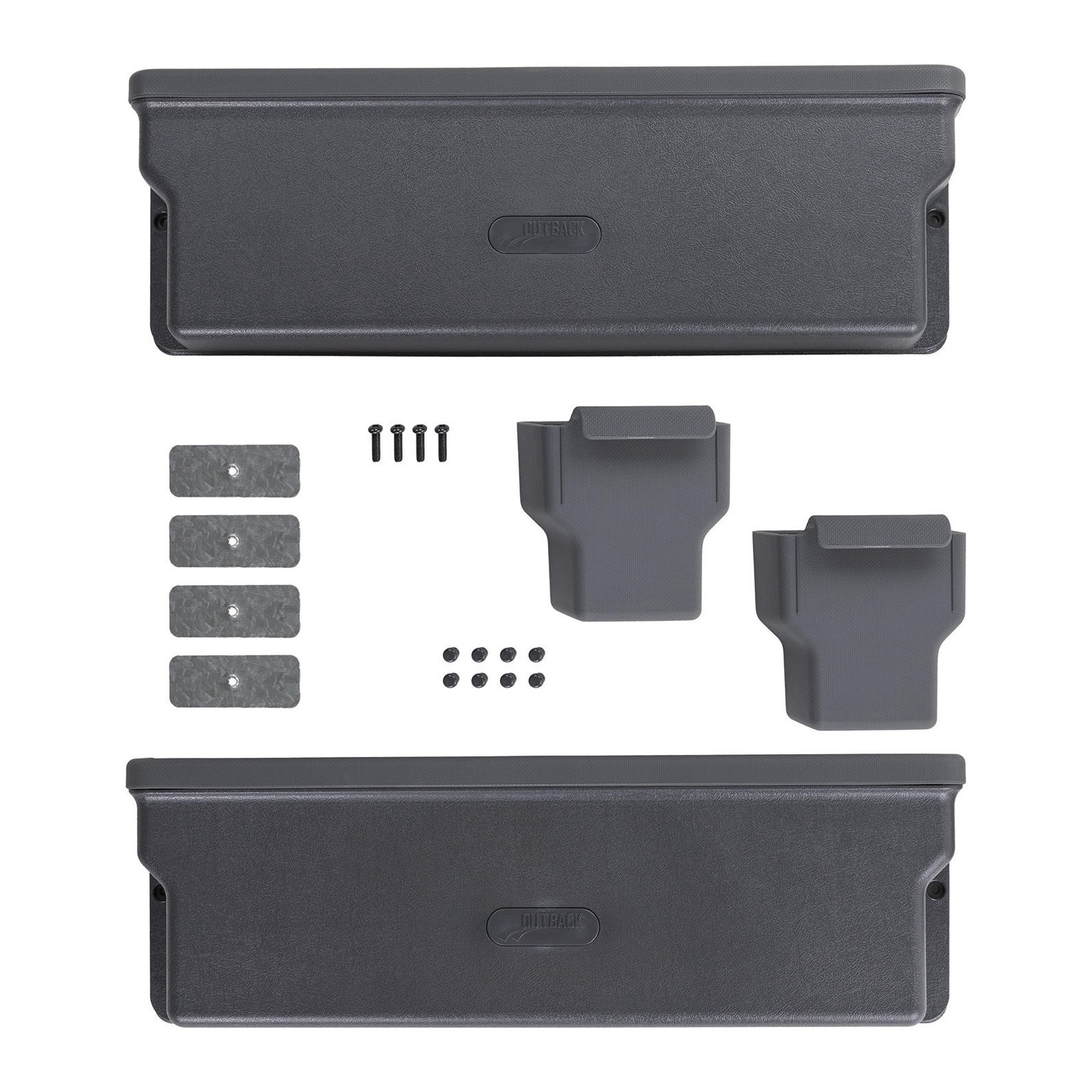 MOULDED DOOR POCKETS (PR) GREY