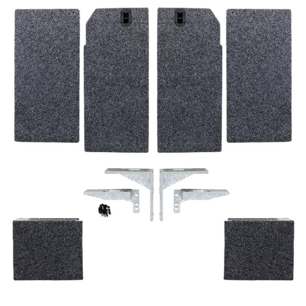 Habillages latéraux tiroirs ARB Hilux Revo Double Cabine