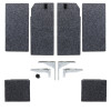 Habillages latéraux tiroirs ARB Hilux Revo Double Cabine
