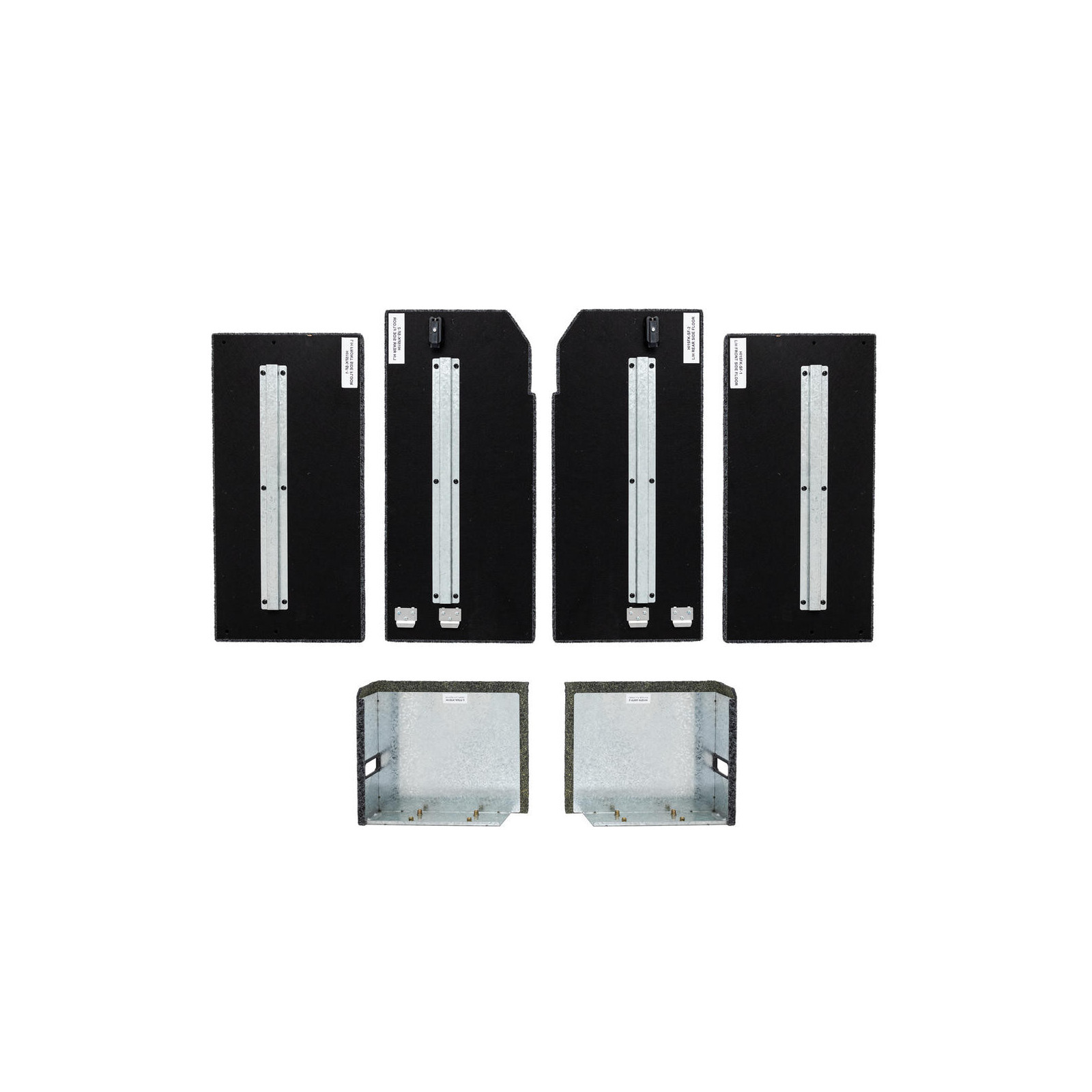 Habillages latéraux tiroirs ARB Hilux Revo Double Cabine