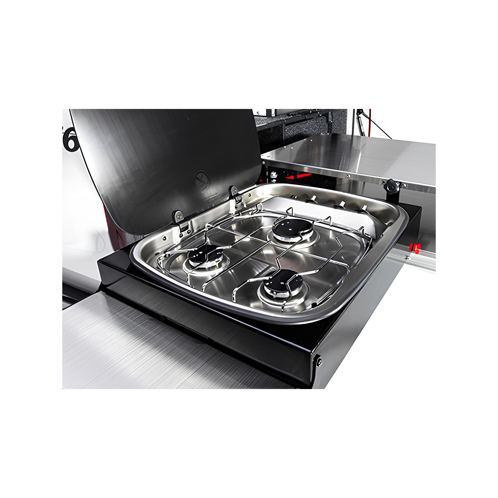 Tiroir coulissant cuisine ARB 1355mm pour Pick up