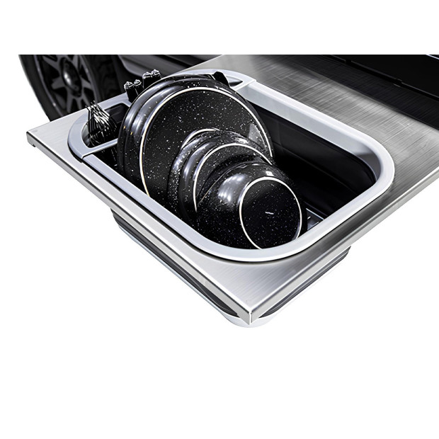 Tiroir coulissant cuisine ARB 1355mm pour Pick up