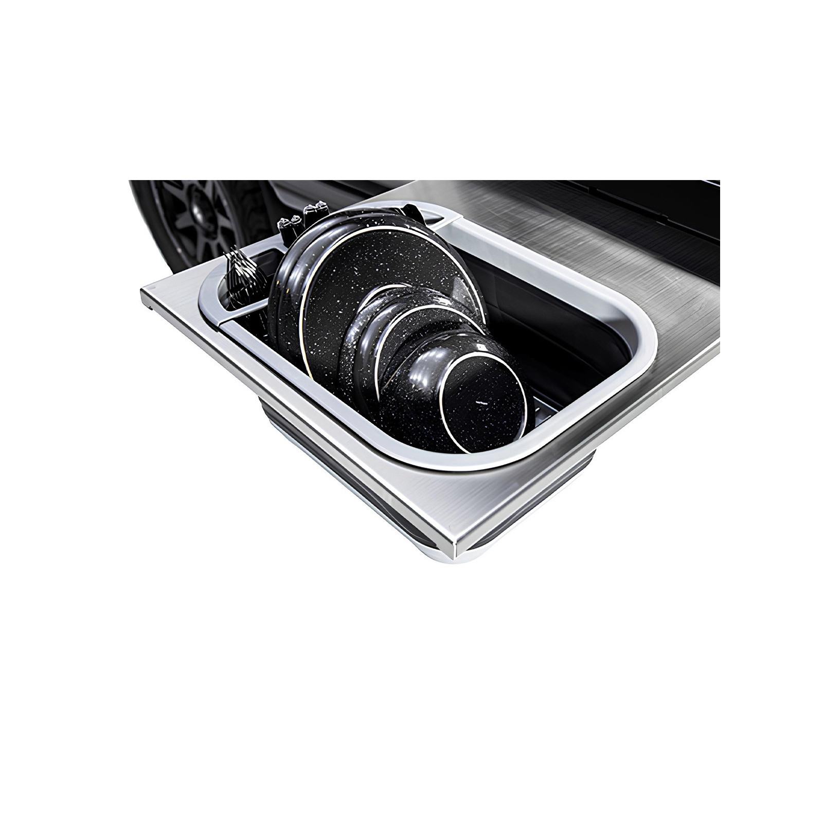 Tiroir coulissant cuisine ARB 1355mm pour Pick up